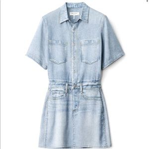 NWT Rag & Bone Liquid Miramar Demin Dress Size Small